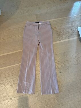 Express Light Pink Pinstripe Dress Trousers